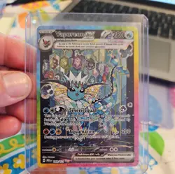 🔥🔥Vaporeon EX 149/131. Pokemon. Prismatic Evolutions NEAR MINT pack fresh 🔥🔥 - Image 1