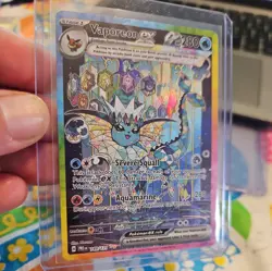 🔥🔥Vaporeon EX 149/131. Pokemon. Prismatic Evolutions NEAR MINT pack fresh 🔥🔥 - Image 3