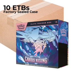 Pokemon Chaos Rising Elite Trainer Box Case 10 Factory Sealed ETBs ME04 - SALE - Image 1