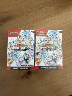 Pokemon - Prismatic Evolutions Sealed Booster Bundle Lot of x2 - MINT & SEALED - Image 1