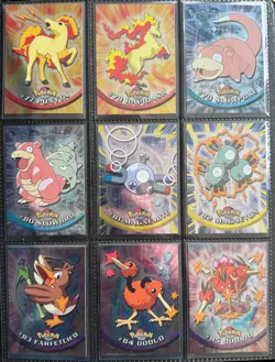 Pokemon TOPPS Series 2 - Complete SILVER HOLO set 72/72 - EXCELLENT 1999 - Image 3