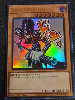 RA05-EN083 Dark Magician Variant Art Ultra Rare 1st Ed YuGiOh - Image 1