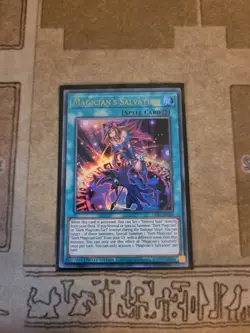 YUGIOH MAGICIANS SALVATION LART-EN060 ULTRA LIMITED ED NM - Image 1