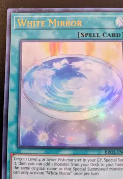 White Mirror BROL-EN051 1st Edition Ultra Rare Brothers Of Legend Yu-Gi-Oh! TCG - Image 2