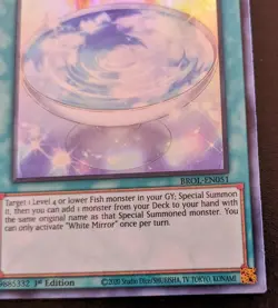 White Mirror BROL-EN051 1st Edition Ultra Rare Brothers Of Legend Yu-Gi-Oh! TCG - Image 5