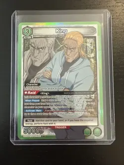 Union Arena CCG One Punch Man King UE06BT/OPM-1-041 Super Rare - Image 1