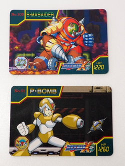 ROCKMAN X3 Trading card Set Bandai 1995 CAPCOM Japanese #045a - Image 4