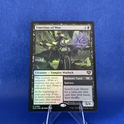 FOIL EMERITUS OF WOE Secrets Of Strixhaven SOS Magic MTG MINT CARD - Image 1