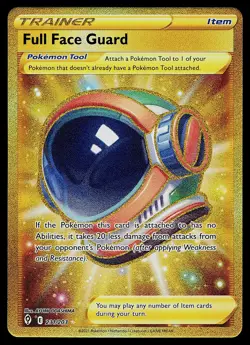 Pokemon Card - Full Face Guard Evolving Skies 231/203 Secret Rare - Image 1