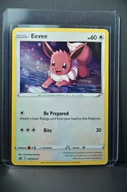 Eevee SWSH127 Black Star Promo 2021 Rare Holo Foil Pokemon TCG Card - NM - Image 4