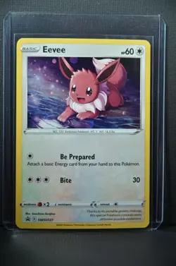 Eevee SWSH127 Black Star Promo 2021 Rare Holo Foil Pokemon TCG Card - NM - Image 5