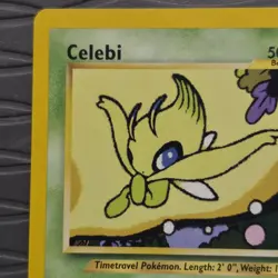 Celebi 16/64 Neo Revelation Rare Non-Holo Unlimited WOTC Pokemon Card MP - Image 2