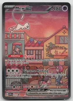 Mew ex 053 Sv: Scarlet & Violet Promo Cards Holo NM - Image 1