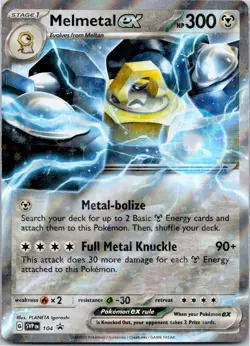 Melmetal ex Promo SV: Scarlet & Violet Promo Cards 104 NM - Image 1