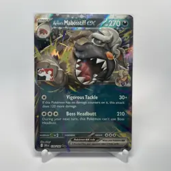 Arven's Mabosstiff ex 139/182 Prize Pack Series Cards Holo NM EN - Image 1