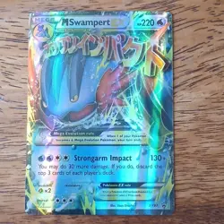 M Swampert EX XY Promo Holo 220 HP Pokemon Card XY87 - Image 1