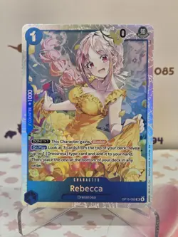 Rebecca OP15-053 SR Adventure on KAMI’s Island English ONE PIECE Card - Image 1