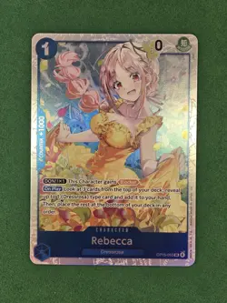 Rebecca OP15-053 SR Adventure on KAMI’s Island English ONE PIECE Card - Image 3