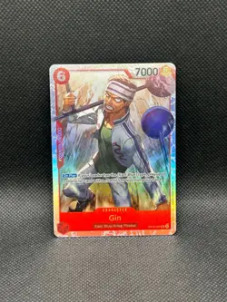 Gin SR OP15-007 ENGLISH ONE PIECE Card Adventure on KAMI’s Island - NM - Image 1