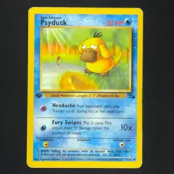 Psyduck 53/62 - Fossil 1st Edition - Pokemon Card - Image 3