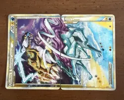 Pokemon Raikou & Suicune LEGEND 92/95 & 93/95 Legend Set 2 Card Lot - Image 1