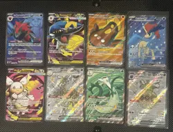 Pokemon TCG Lot 8 EX Full Art Cards from Random Sets All Cards Shown M/NM - Image 1