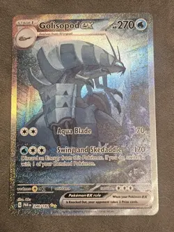 Pokemon TCG Golisopod EX Paradox Rift Holo Double Rare Card 246/182 - Image 1