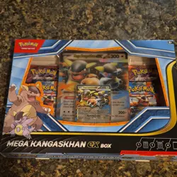 Pokemon TCG Mega Kangaskhan EX Box Promo Lenticular Card Boosters English - Image 1