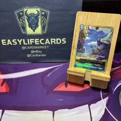 OP06-058 Gravity Blade Raging Tiger Event Alt Art One Piece TCG English Card - Image 1