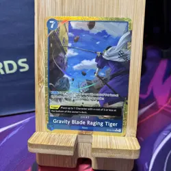 OP06-058 Gravity Blade Raging Tiger Event Alt Art One Piece TCG English Card - Image 2