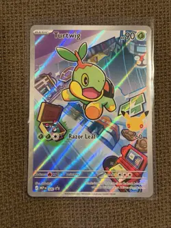 Pokemon TCG First (1st) Partner Card - Turtwig - MINT / PACK FRESH!!! - Image 1