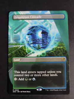 Dreamroot Cascade (Borderless) Rare MTG Secrets of Strixhaven - Image 1