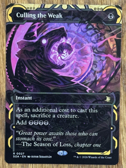 MTG Secrets Of Strixhaven Mystical Archive, Culling the Weak - Image 1