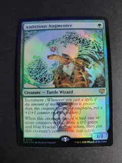 Ambitious Augmenter (Foil) Rare MTG Secrets of Strixhaven - Image 1