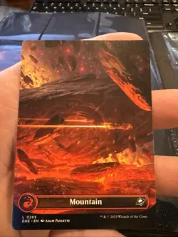 Mountain (0265) (Borderless) Edge of Eternities Regular - Image 1