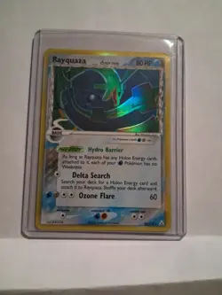 Pokemon Rayquaza Delta Species Holo 16/110 Ex Holon Phantoms LP/ NM - Image 1