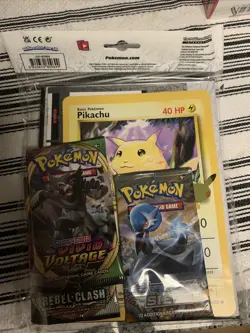 NEW Pokemon 25th Anniversary First Partner Collector’s Binder WITH 3 PACKS! RARE - Image 1