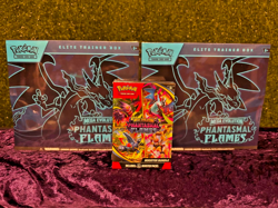 Pokemon TCG Lot - 2 Phantasmal Flames ETB + 1 Booster New Sealed 24 Packs Total - Image 2