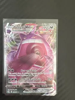 Pokemon Gengar VMAX 157/264 Fusion Strike Ultra Rare Full Art Holo 320 HP - Image 2