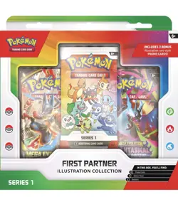 Pokemon TCG First Partner Illustration Collection Series 1 Sealed - Image 2