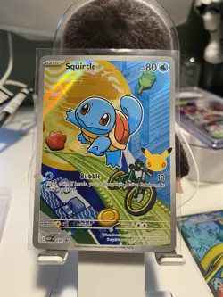 Pokemon TCG Squirtle First Partner Illustration Promo - Image 1