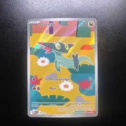Dreepy 247/217 Illustration Rare - Ascended Heroes - Pokemon TCG - NM Mint - Image 1