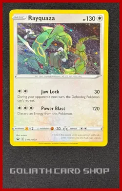 Rayquaza SwSh029 Black Star Promo Holo - Pokemon Sea & Sky - Image 3