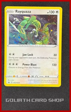 Rayquaza SwSh029 Black Star Promo Holo - Pokemon Sea & Sky - Image 5