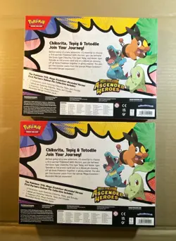 Pokemon TCG Ascended Heroes First Partners Deluxe Pin Collection Sealed LOT OF 2 - Image 2