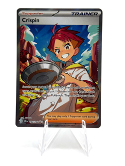 Pokemon Crispin Ultra Rare Stellar Crown 164/142 - Image 1