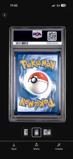 2023 POKEMON PAL EN-PALDEA EVOLVED ILLUSTRATION RARE #196 SPRIGATITO PSA 9 - Image 2
