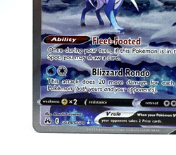 Pokemon Crown Zenith: Galarian Gallery Suicune V GG38/GG70 Ultra Rare English NM - Image 4