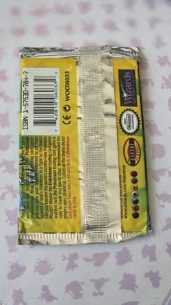 1999 Pokemon Base Set Unlimited Booster Pack VENUSAUR Unweighed Factory Sealed - Image 2