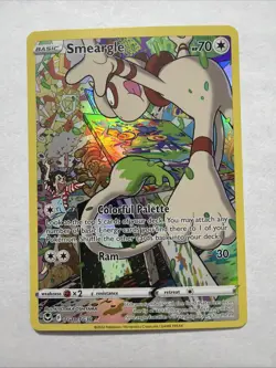 Smeargle TG10/TG30 Swsh12: Sword & Shield Silver Tempest Trainer Gallery Pokemon - Image 1